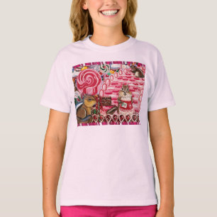 "I want Candy" Gerimpeld Overhemd T-shirt