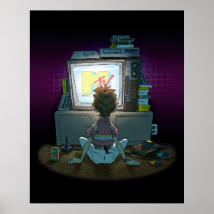 “I Want My Mtv”-poster Poster