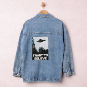 I want to believe denim jacket (Hangar)