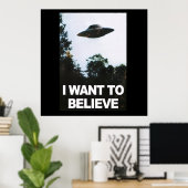 I want to believe poster (Thuiskantoor)