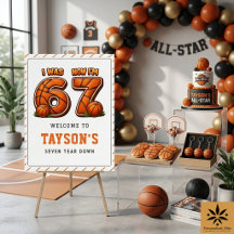 I Was 6, Now I’m 7 Basketball Birthday – All-Star