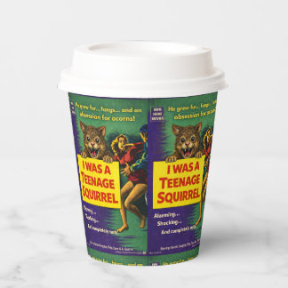 I was a teenage squirrel papieren bekers