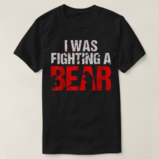 I was fighting t-shirt (Design voorkant)