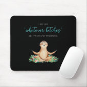 I Was Like Whatever Es And The Es Funny Sloth Yoga Muismat (Met muis)