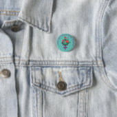 I was not made to be subtle Feminist Button (In situ)
