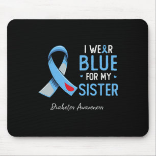 I Wear Blue For My Sister Diabetes Awareness Month Muismat