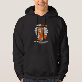 I Wear Orange For My Granddaughter Rsdcrps Awarene Hoodie