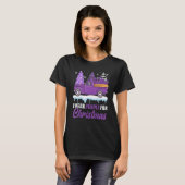 I Wear Purple For Christmas Epilepsy Awareness Day T-shirt (Voorkant volledig)