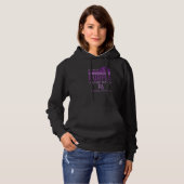 I Wear Purple For My Pa Epilepsy Awareness Retro Hoodie (Voorkant volledig)