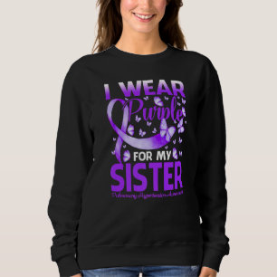 I Wear Purple For My Sister Pulmonary Hypertensie Trui