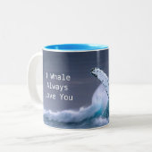 I Whale Always Love You briser baleine mug (Devant gauche)