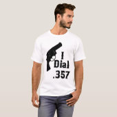 I Wijzerplaat .357 T-shirt (Voorkant volledig)