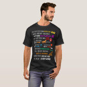 I Will Read Books On A Boat Everywhere Kids Readi T-shirt (Voorkant volledig)