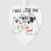 I Will Stab You Ghost Nurse Funny RN Halloween Gho (devant)