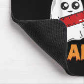 I Will Stab You Ghost Nurse Retro Funny Halloween Muismat (Hoek)