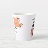 I Wish We Were Neighbors Best Friends MO-AZ Mug Latte Mok (Voorkant)