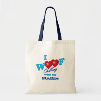 I Wof Staffies Tote Bag