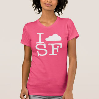 I Wolk SF (wit) T-shirt