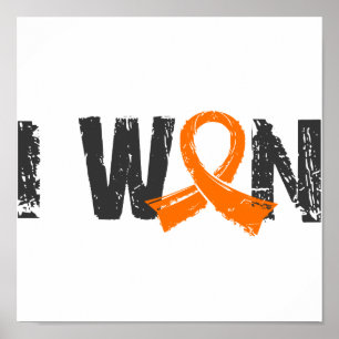 I Won Leukemie Poster