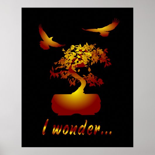 I Wonder Poster (Voorkant)