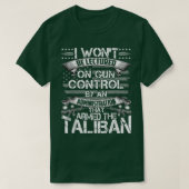 I Won't Be Lecture On Gun Control T-shirt (Design voorkant)