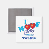 I Woof Yorkie Magneet (Voorkant / Achterkant)