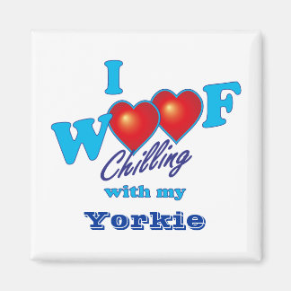 I Woof Yorkie Magneet