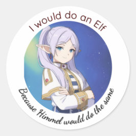 I would do an Elf Ronde Sticker
