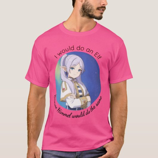 I would do an elf t-shirt (Voorkant)