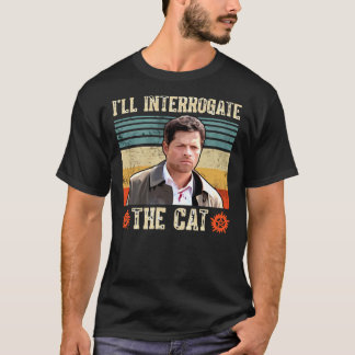 I&x27;ll ondervragen de Kat Castiel Misha Collins T-shirt