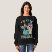 I&x27; m Schattige Pugmaid Essential T-shirt 179 (Voorkant volledig)