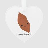 I Yam Sweet Cute kawaii Sweet Potato (devant)