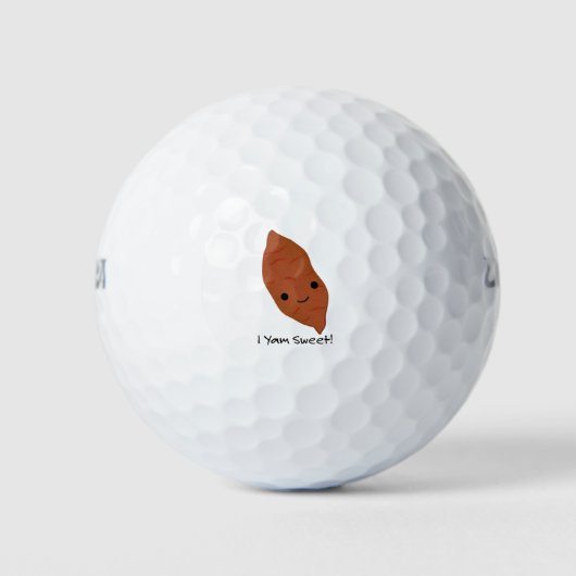 I Yam Sweet Potato Golfballen (Voorkant)
