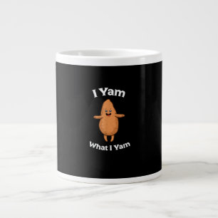 I Yam Wat Ik Ben - Dansende Zoete Aardappel Dankda Extra Grote Beker