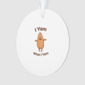 I Yam What I Yam Dancing Sweet Potato Thanksgiving (devant)