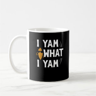 I Yam What I Yam Design - Sweet Potato Lover Desig Koffiemok