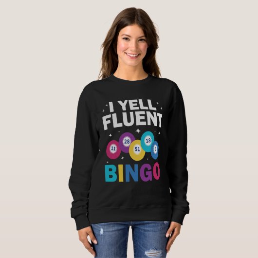 I yell fluent Bingo Player Trui (Voorkant volledig)