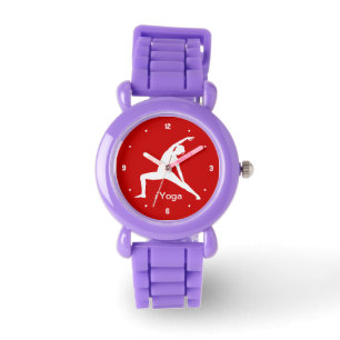 i Yoga - Ik hou van Yoga Sportieve Stijl Horloge