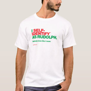 I zelf-Identify™ als Rudolph T-shirt