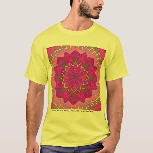 IA0812 Basic T (kleur) T-shirt (Voorkant)