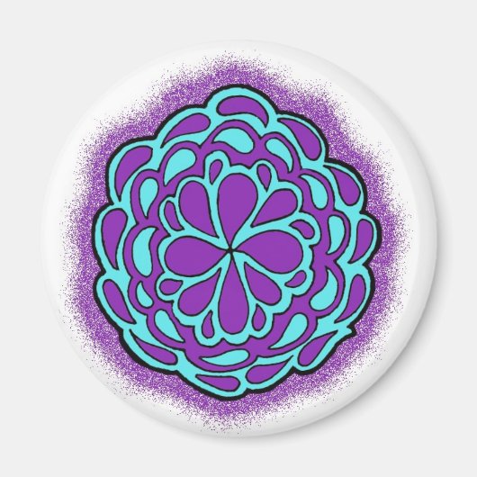 IA Doodle 1 aimant (Devant)