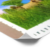 IA essaye de fabriquer des timbres | AI Art Poster (Coin)