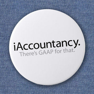iAccountancy Ronde Button 7,6 Cm