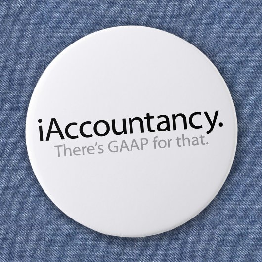 iAccountancy Ronde Button 7,6 Cm
