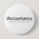 iAccountancy Ronde Button 7,6 Cm (Voorkant)
