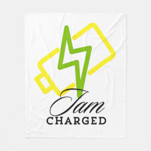 IAM Charged - Positieve elektrische vibes deken