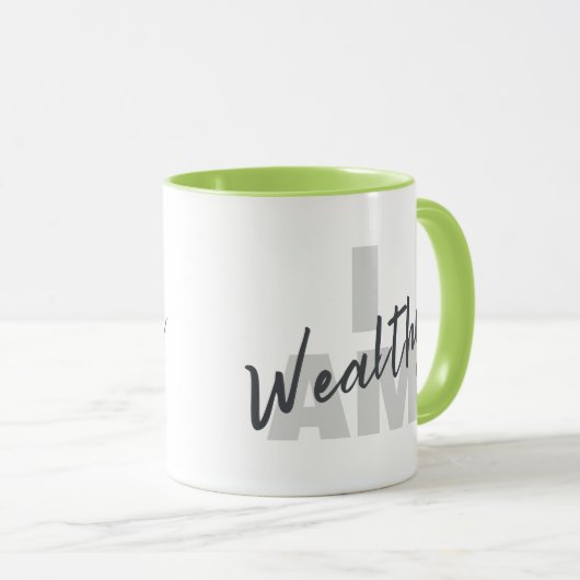 IAM WEALTHY Drinkware - MUG (Devant droit)