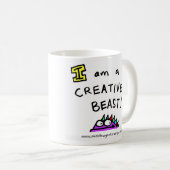 iamabeast, iamabeast_logo koffiemok (Voorkant rechts)