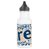 #IAmGeriatrics Stainless Steel Water Bottle Waterfles (Rechts)