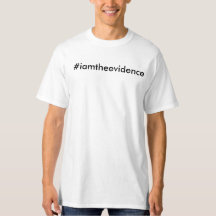 #iamtheevidence mannelijk t-shirt
